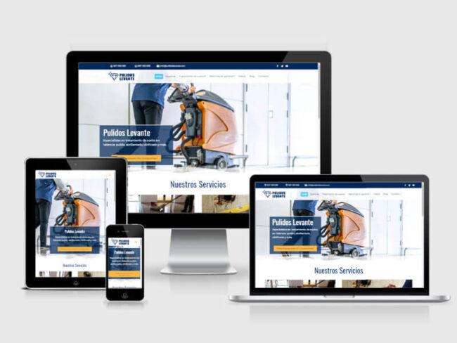 bienvenido Nueva web Pulidos Levante