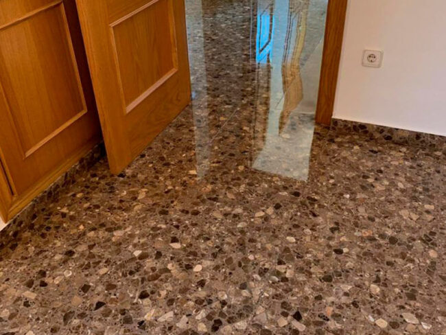 Abrillantado de suelos de terrazo Valencia