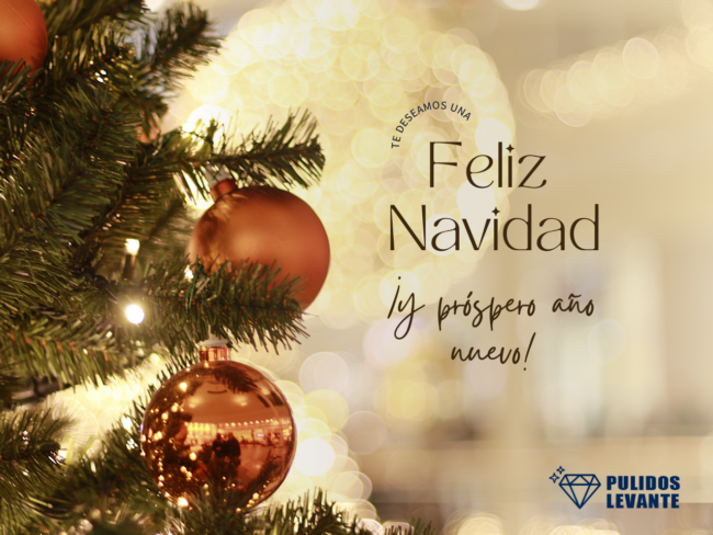 Pulidos Levante te desea una Feliz Navidad