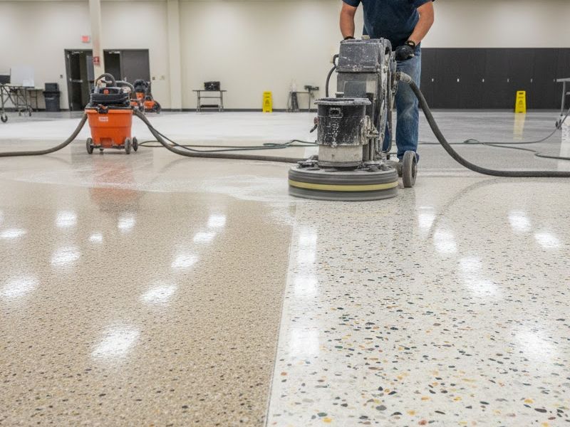 Pulido de suelos de terrazo por Valencia